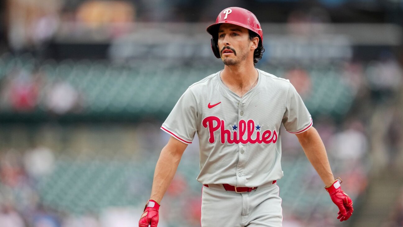 Garrett Stubbs during a game against the Detroit Tigers at Comerica Park, June 26, 2024, in Detroit. (Nic Antaya/Getty Images)