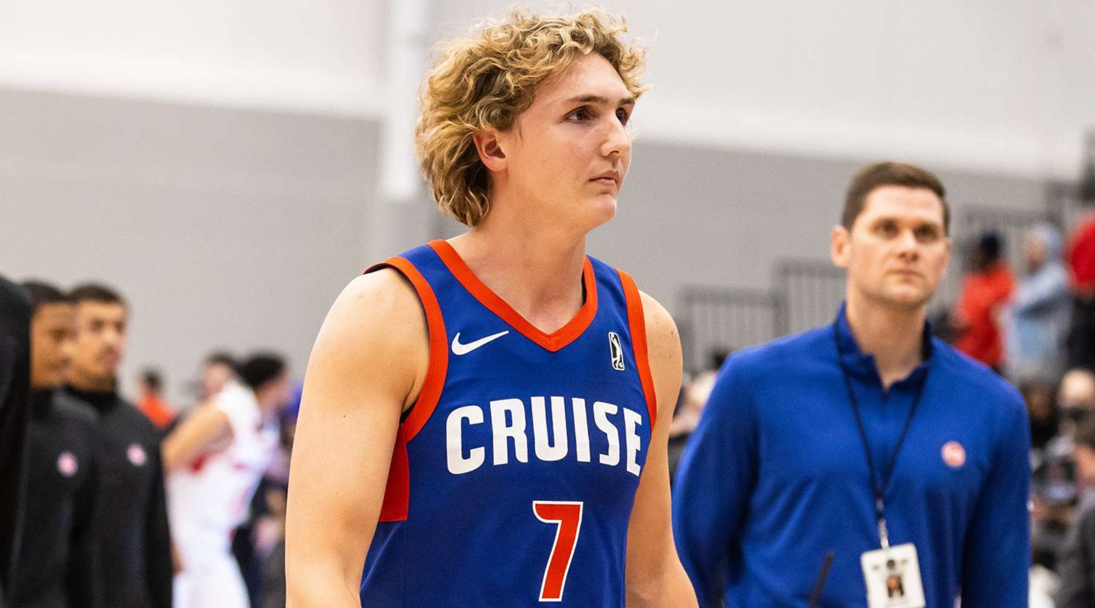 Ryan Turell played two seasons with the Motor City Cruise in the NBA's G League. (Courtesy of Motor City Cruise)