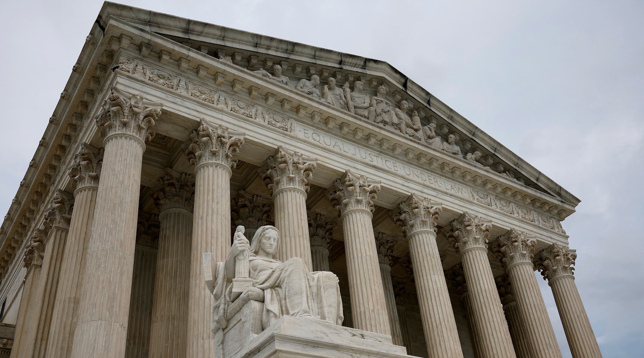 The U.S. Supreme Court in Washington, D.C., is pictured on July 30, 2024. (Kevin Dietsch/Getty Images)