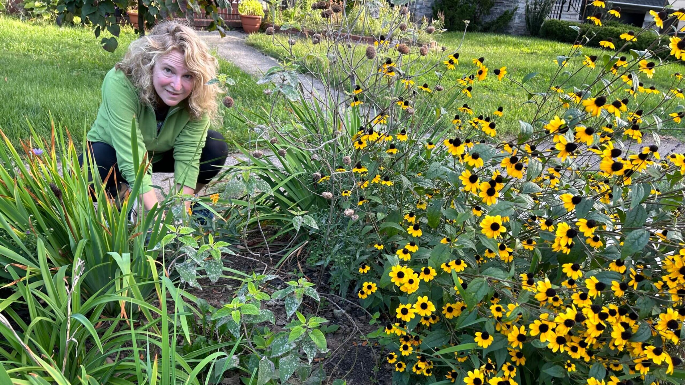 After her father passed away, writer Deb Levy devoted her energy into keeping his agricultural spirit alive in her front yard.