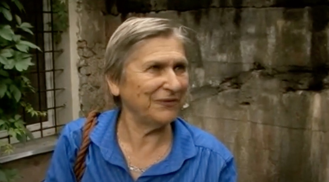 Fania Branstovsky was one of the last remaining Jewish World War II partisan resistance fighters from the Vilna ghetto. (Video still courtesy Dovid Katz)