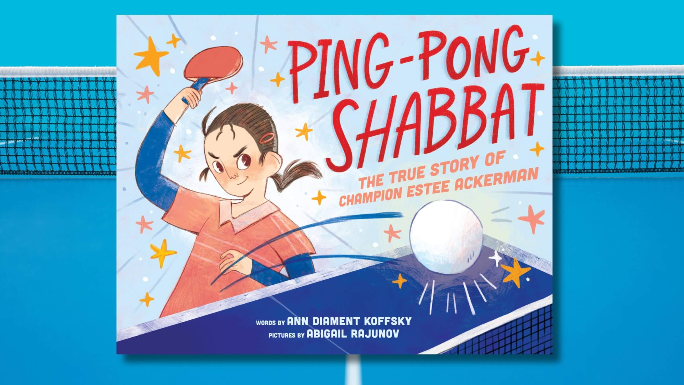 Author Ann D. Koffsky and illustrator Abigail Rajunov collaborated for <i>Ping-Pong Shabbat</i>, published by Little Bee Books earlier this month.