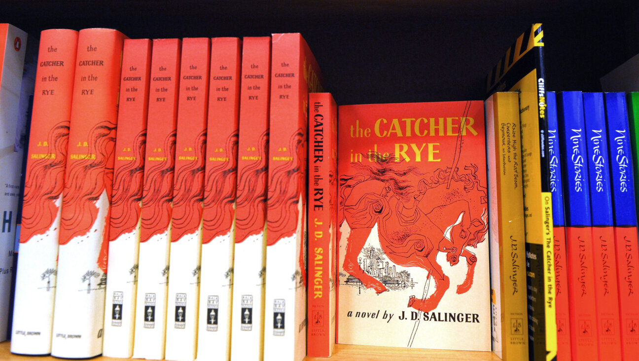 Copies of "The Catcher in the Rye" by author J.D. Salinger.