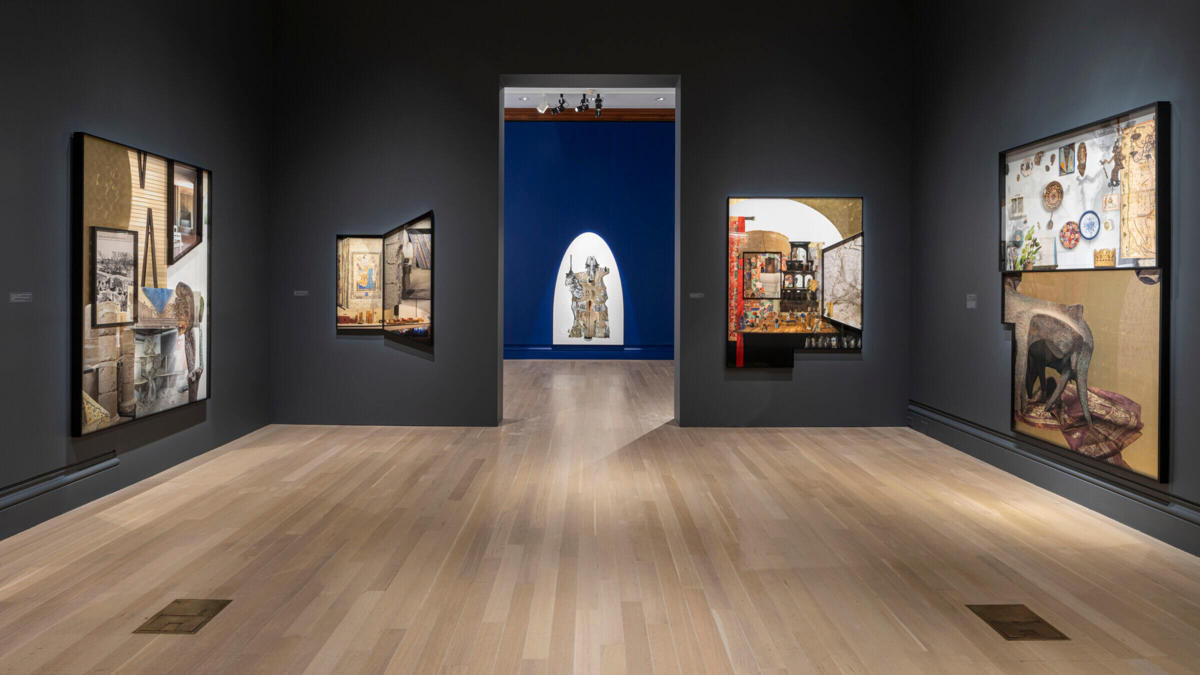 Installation view of Ilit Azoulay: Mere Things at the Jewish Museum.