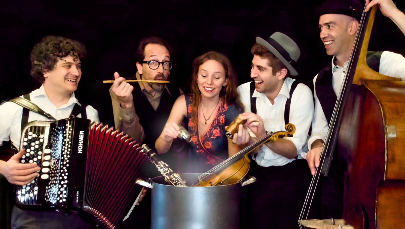 From left to right: Drew Jurecka, Jeremy Ledbetter, Rebekah Wolkstein, Eric Abramovitz and Michael Herring are the five chamber musicians whose talents make up Schmaltz and Pepper: a new Canadian klezmer ensemble.