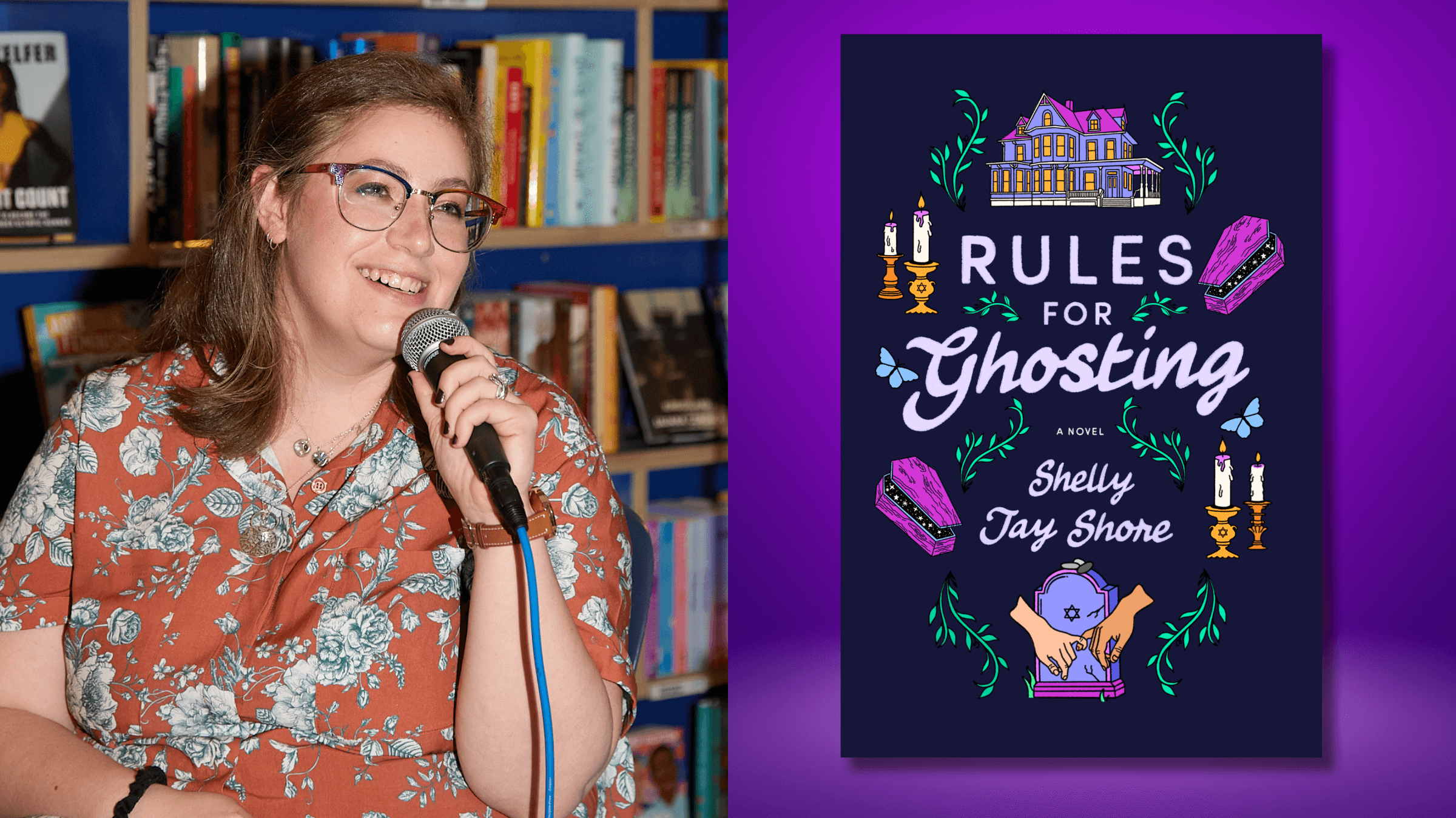 Author Shelly Jay Shore says their novel is more about "Eldest Daughter Syndrome" than ghosts.