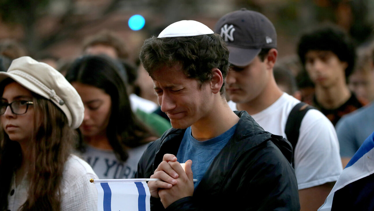 USC students attend a vigil on campus in support of Israel on Oct. 10, 2023. 