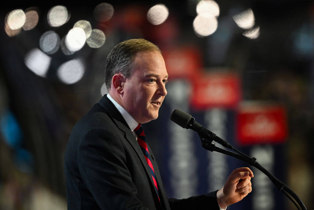 Former Rep. Lee Zeldin at the Republican National Convention on July 17, 2024.