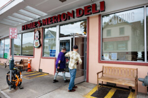 Hymie's Deli in Merion Station. Pennsylvania, on Aug. 9, 2024. 