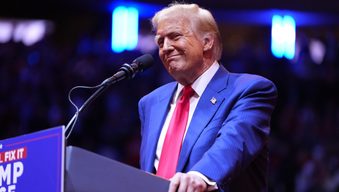 Republican presidential nominee former President Donald Trump holds a rally at Madison Square Garden in New York City on Oct. 27, 2024. Jabin Botsford/The Washington Post via Getty Images)