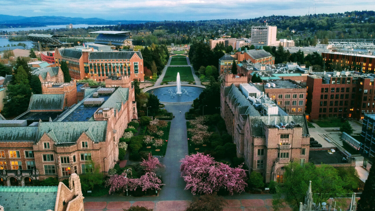 Aerial photo of the University of Washington in Seattle. (Getty Images)