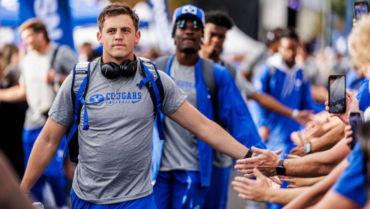 Quarterback Jake Retzlaff is entering his second season with Brigham Young University. (Jaren Wilkey/BYU)