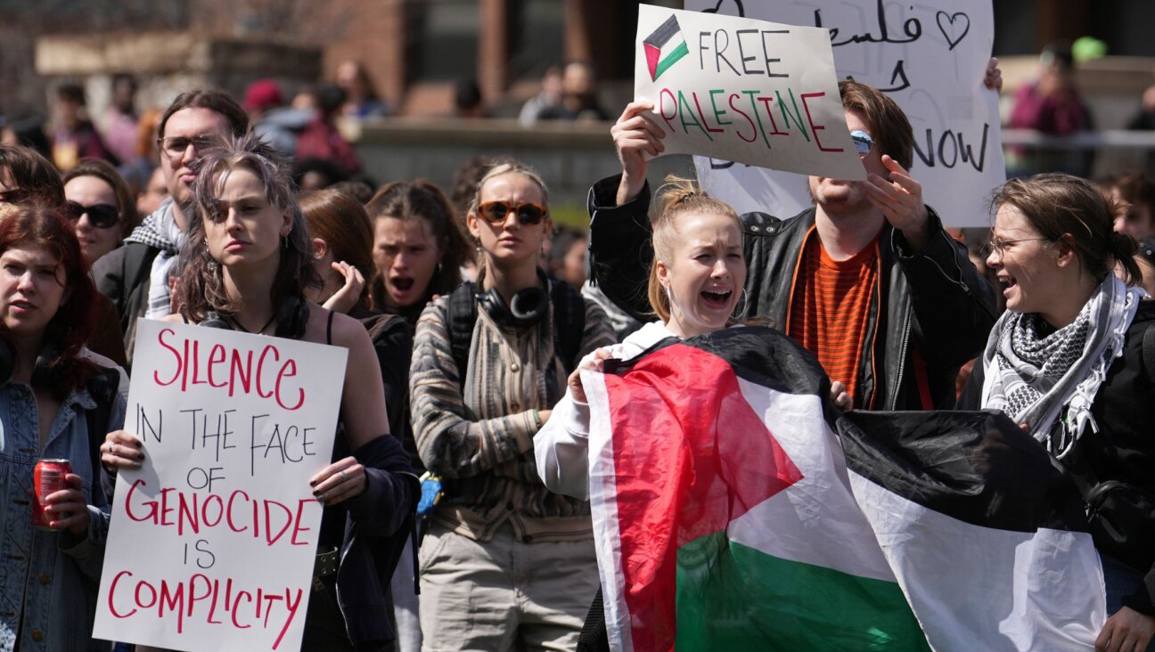 Pro-Palestinian supporters during a rally at the University of Minnesota, April 23, 2024, in Minneapolis. (Anthony Souffle/Star Tribune via Getty Images)