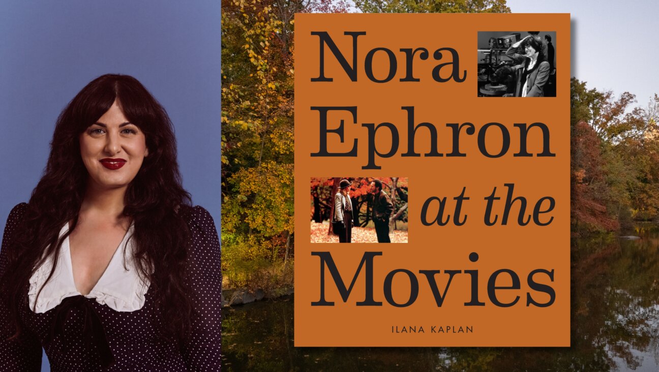 Journalist Ilana Kaplan (pictured left) with her upcoming debut book, <i> Nora Ephron: At The Movies. A Visual Celebration of the Writer and Director Behind
When Harry Met Sally, You’ve Got Mail, Sleepless in Seattle, and More.</i>