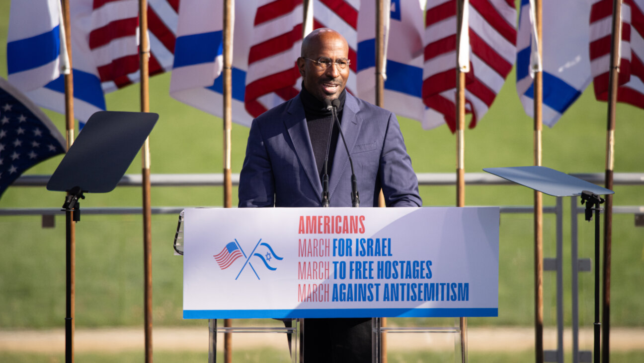 Van Jones speaks during 'March For Israel' at the National Mall on Nov. 14, 2023 in Washington, DC. 