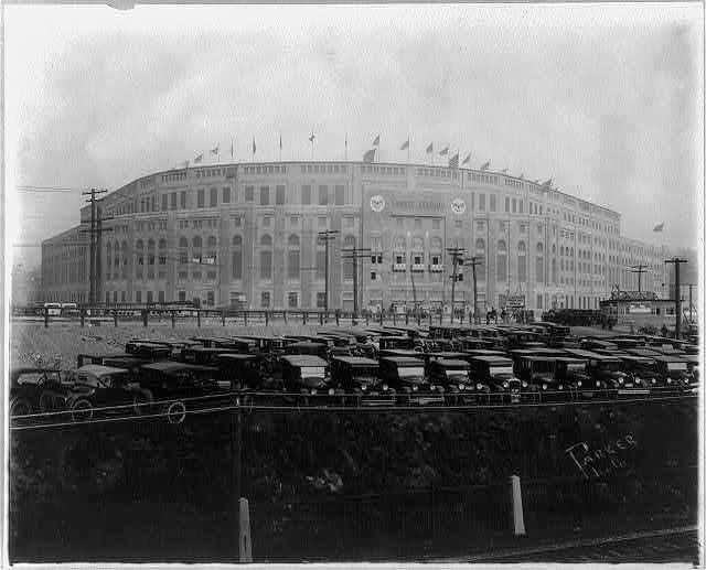 Yankee Stadium circa 1925.