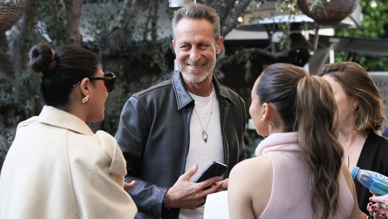 Dr. Mark Hyman, center, was the guest speaker at an event  sponsored by the nonprofit Environmental Working Group, a staunch critic of the food industry, on March 19, 2024.