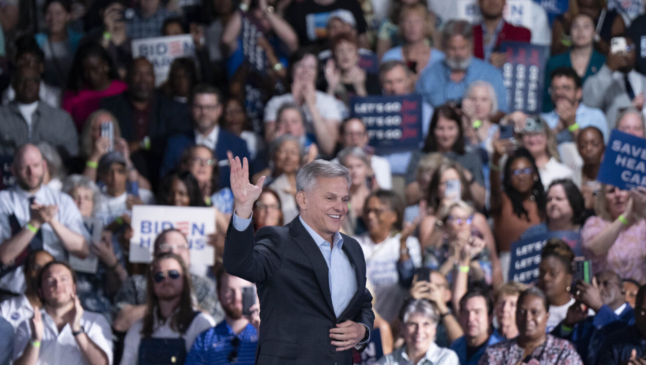 North Carolina Attorney General Josh Stein at a Joe Biden campaign rally in June.