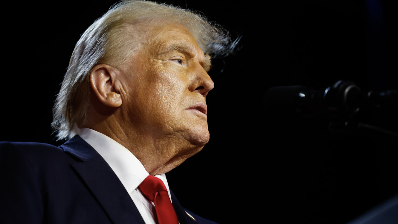 President-elect Donald Trump speaks during an election night event at the Palm Beach Convention Center on Nov. 6.