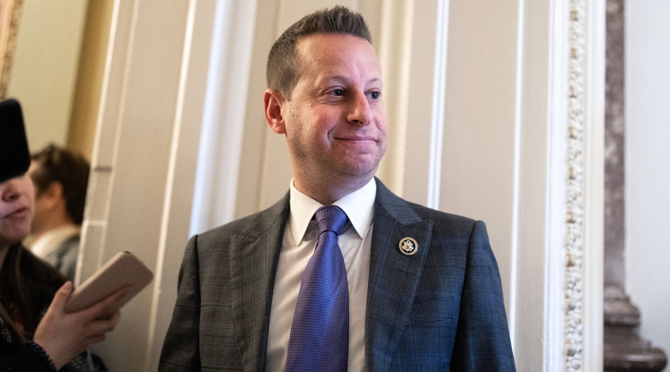 Rep. Jared Moskowitz at the U.S. Capitol, Feb. 15, 2024. (Tom Williams/CQ-Roll Call, Inc via Getty Images)