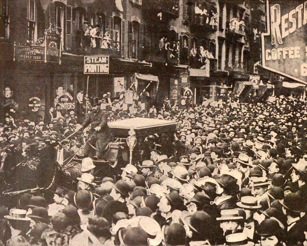 The 1902 funeral of Rabbi Jacob Joseph