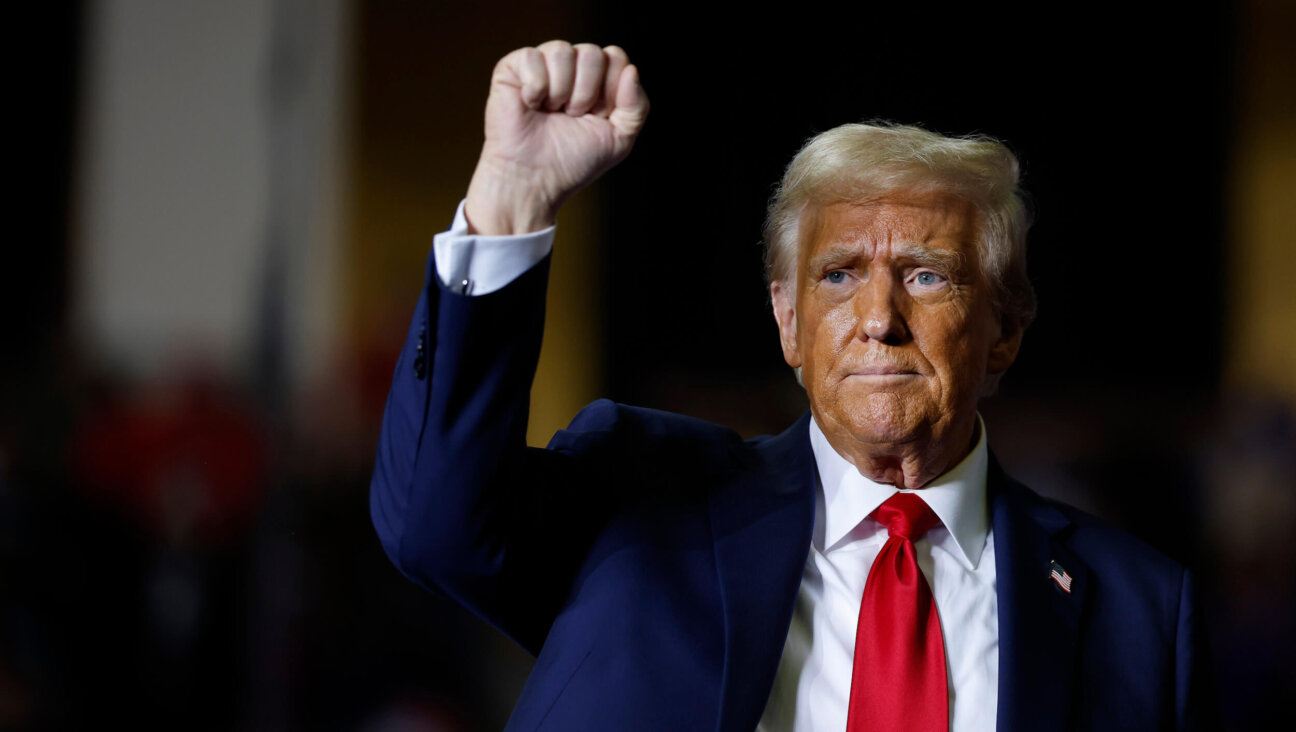 Former President Donald Trump campaigns in Allentown, Pennsylvania on Oct. 29. 