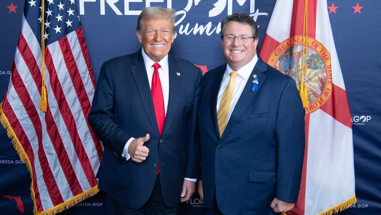 Donald Trump and Randy Fine pose together in 2024. (Courtesy Randy Fine)