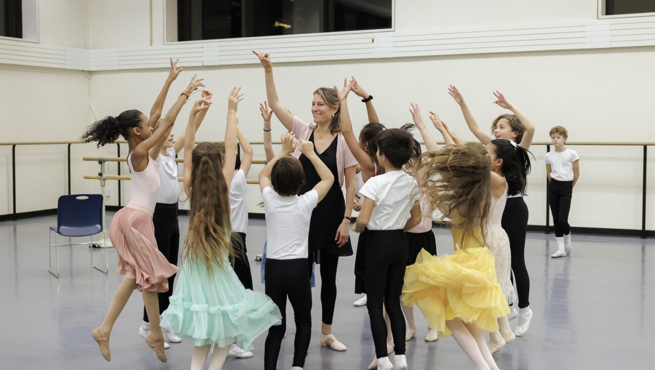 A rehearsal led by Dena Abergel, center, for New York City Ballet's production of "The Nutcracker."