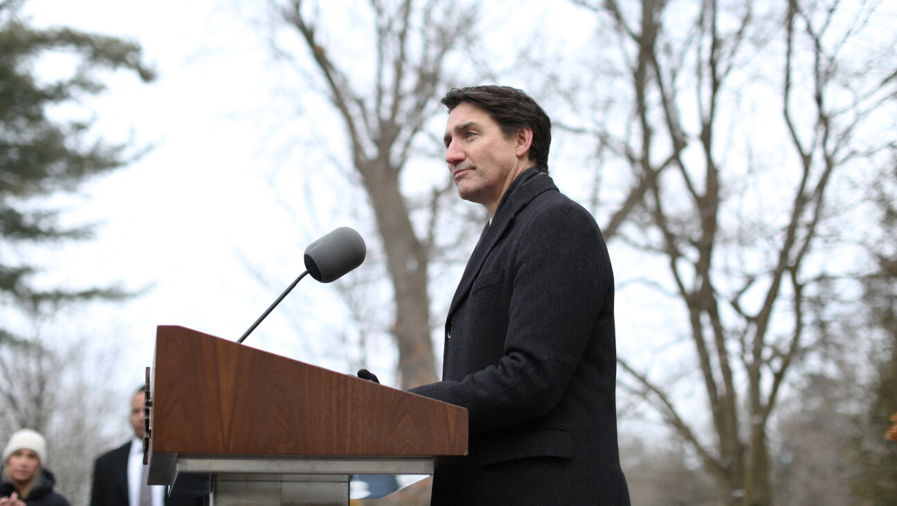 Canadian Prime Minister Justin Trudeau speaks during a news conference at Rideau Cottage in Ottawa, Canada on January 6, 2025. Trudeau announced his resignation, saying he will leave office as soon as the ruling Liberal party chooses a new leader. (Dave Chan/AFP via Getty Images)