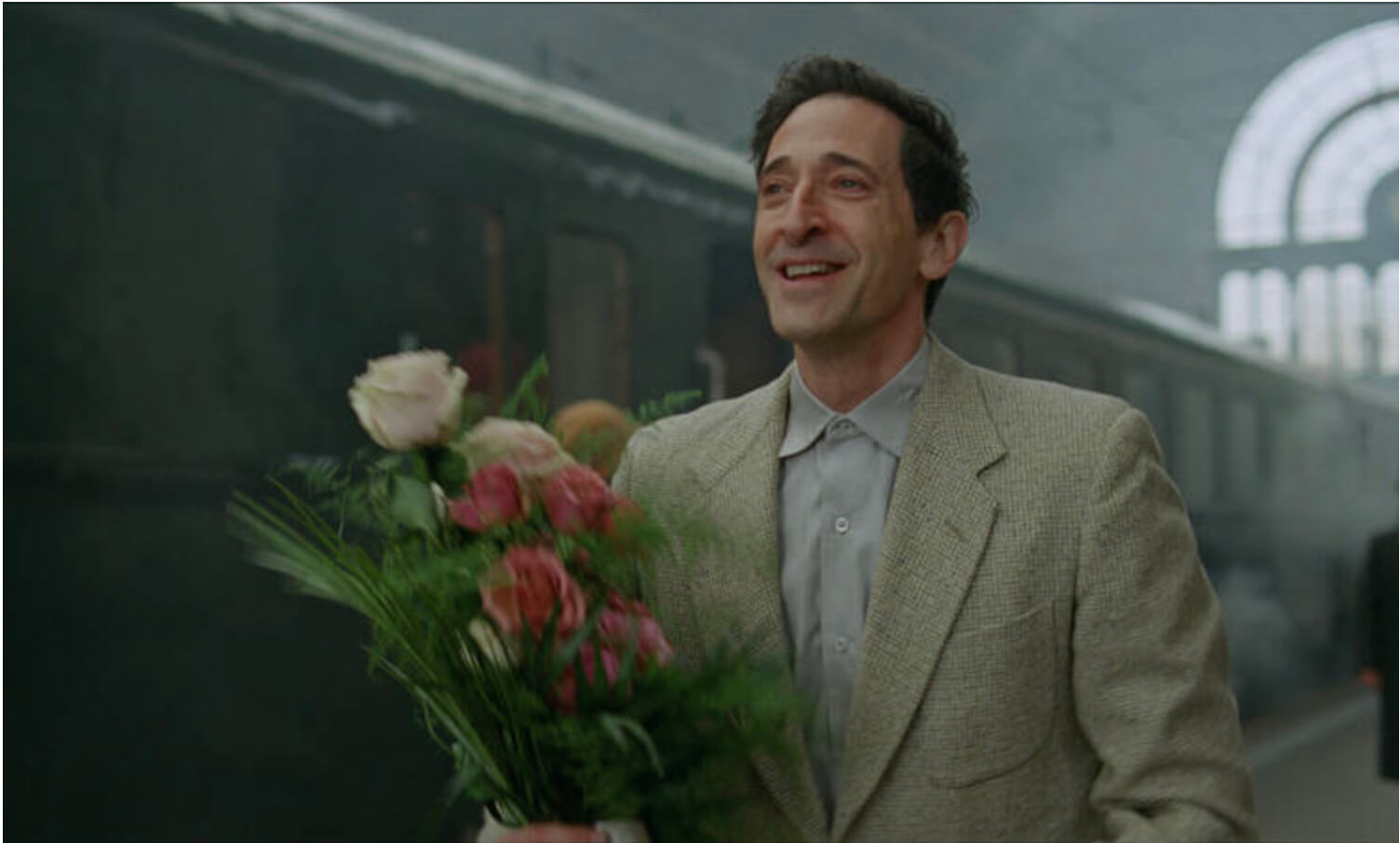 Adrien Brody stars in 'The Brutalist.'