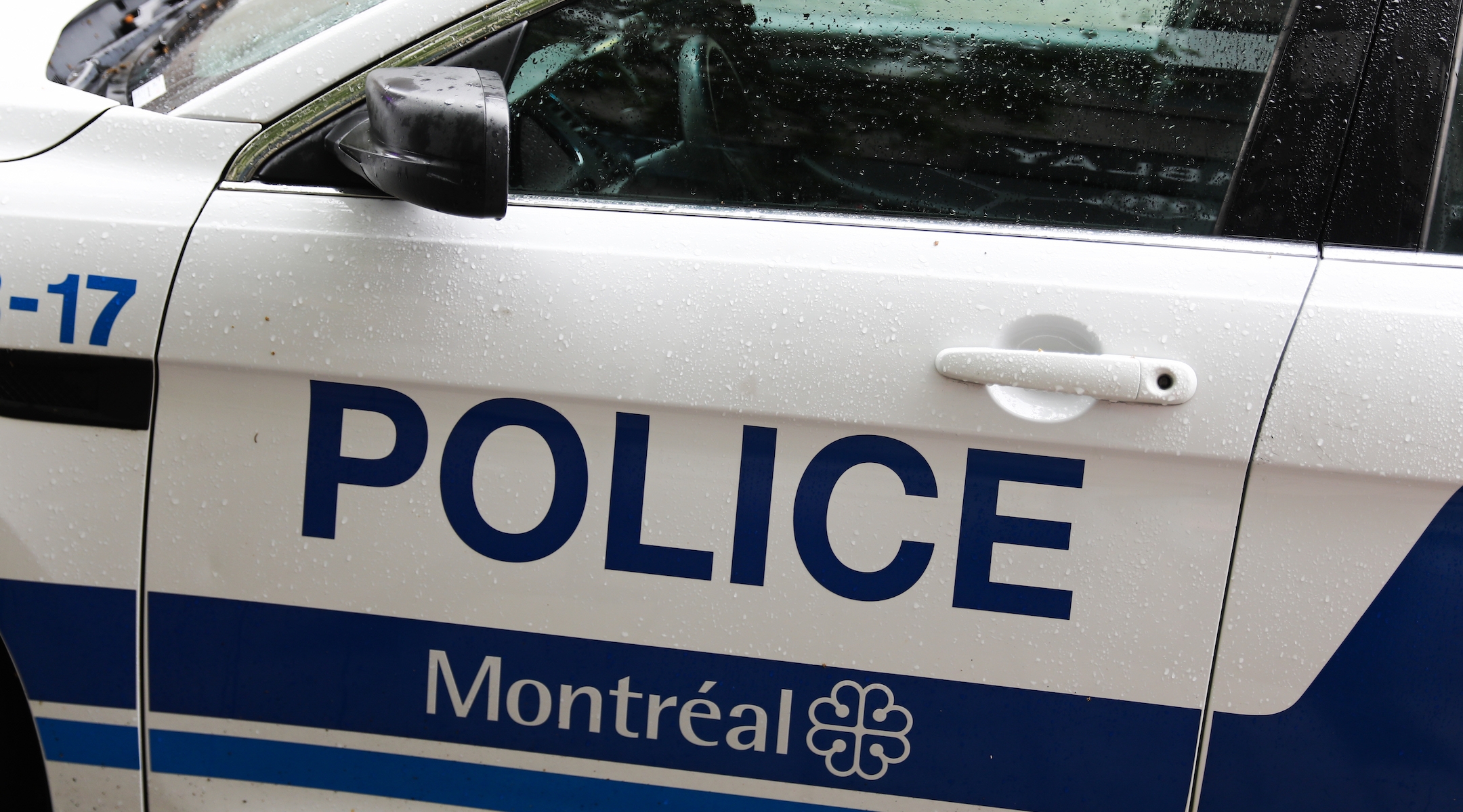 Police car is seen in Montreal, Canada on June 13, 2023. (Photo by Jakub Porzycki/NurPhoto)