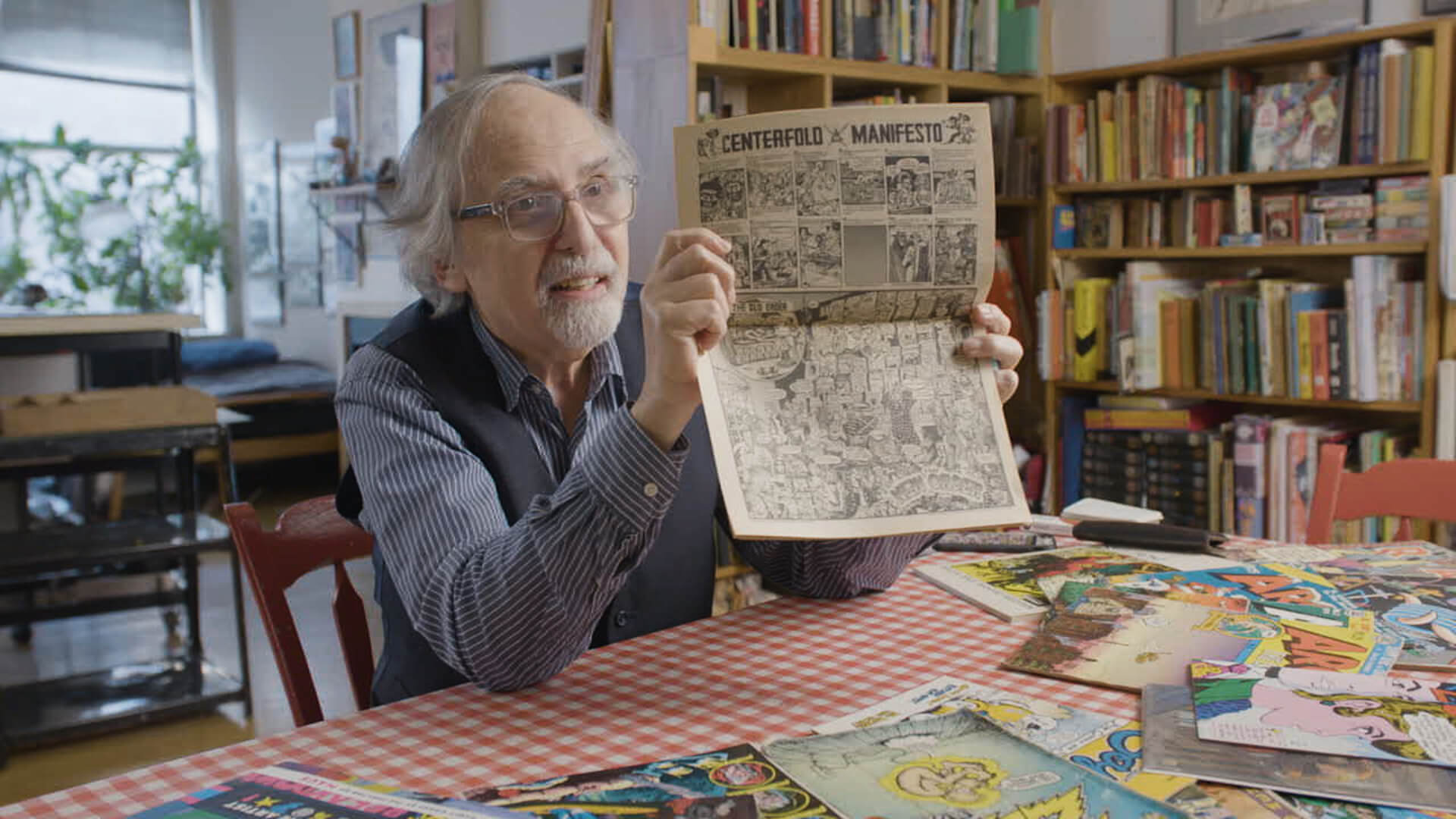 Art Spiegelman in <i>Disaster is my Muse.</i>
